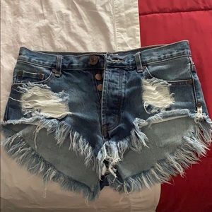 One teaspoon shorts